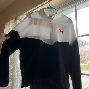 PINK Half-Zip Sweater (ISU)
